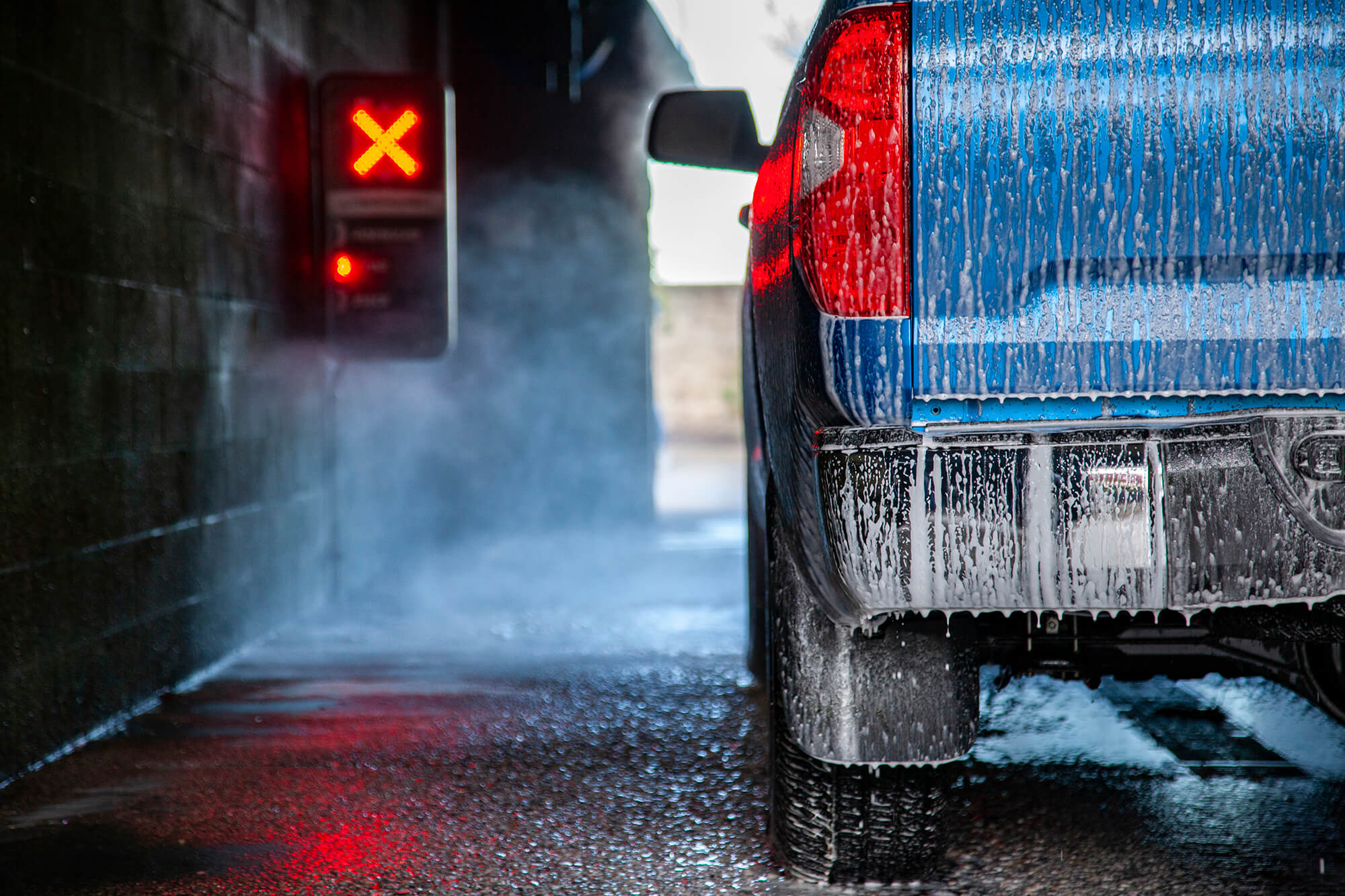 Carwash service centers are located at 4325 Pacific Street Rocklin, California and 13730 Bowman Road,  Auburn, California. They are easy and simple to use.